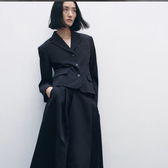 Zara limited edition woollen blend blazer for winter - Picture 6 of 10